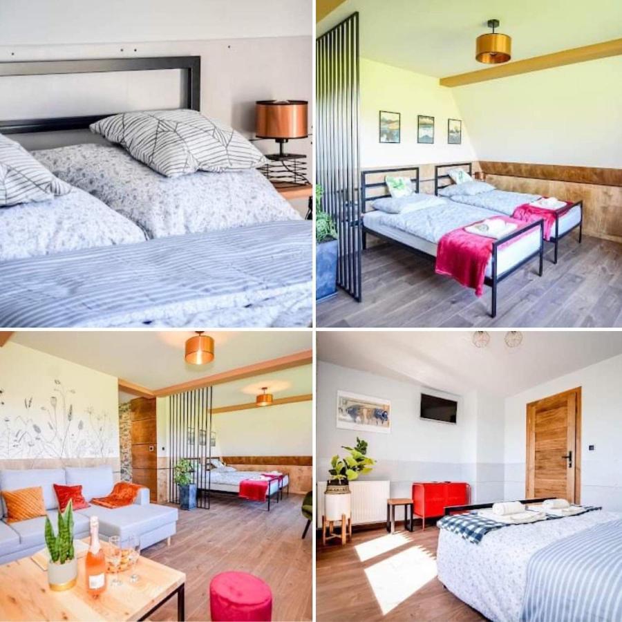 Atlas Chmur Apartament ビャウィ・ドゥナイェツ エクステリア 写真